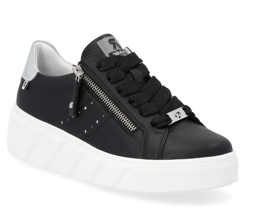 detail dámské sneakers Rieker EVOLUTION W0505-00 Černá
