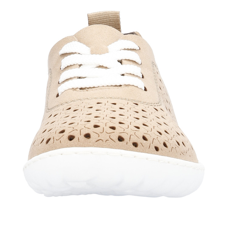 detail dámské vycházkové polobotky Rieker 52803-60 Béžová