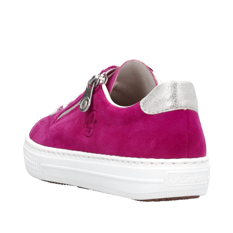 detail dámské sneakers Rieker L59L1-31 Růžová