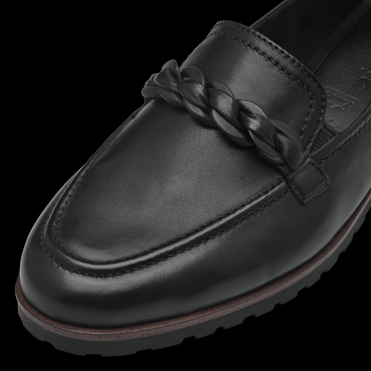 detail dámské vycházkové polobotky TAMARIS 1-24200-42 003 Černá