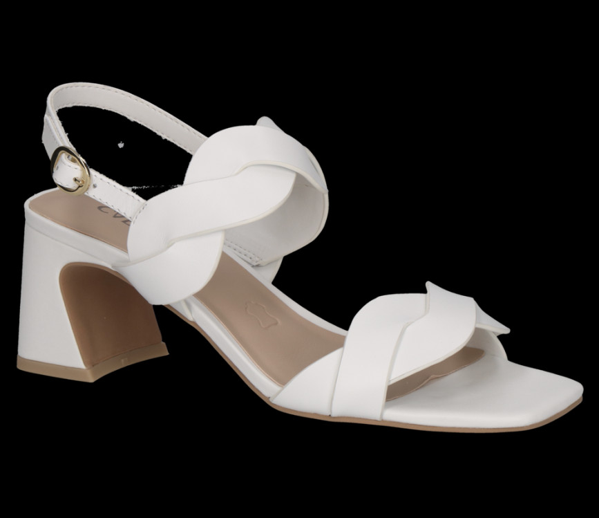 detail dámské elegantní sandály Caprice 9-28317-42 102 Bílá