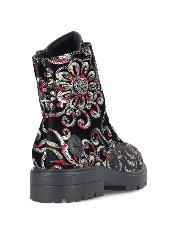 detail dámská kotníková obuv Rieker Z2841-90 Multicolor