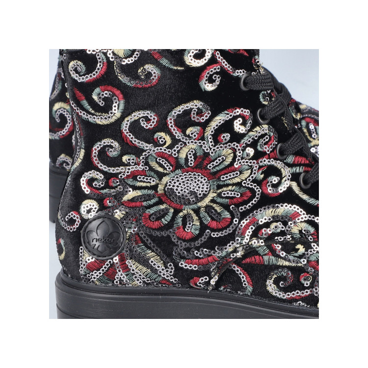 detail dámská kotníková obuv Rieker Z2841-90 Multicolor