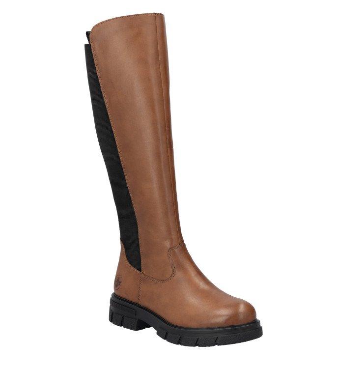 detail kozačky pro standardní lýtka (m) Rieker Z9158-22 Hnědá