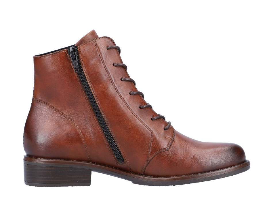 detail elegantní kotníková obuv Remonte D0F73-22 Hnědá
