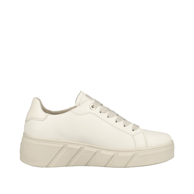 detail dámské sneakers Rieker EVOLUTION W0503-80 Bílá