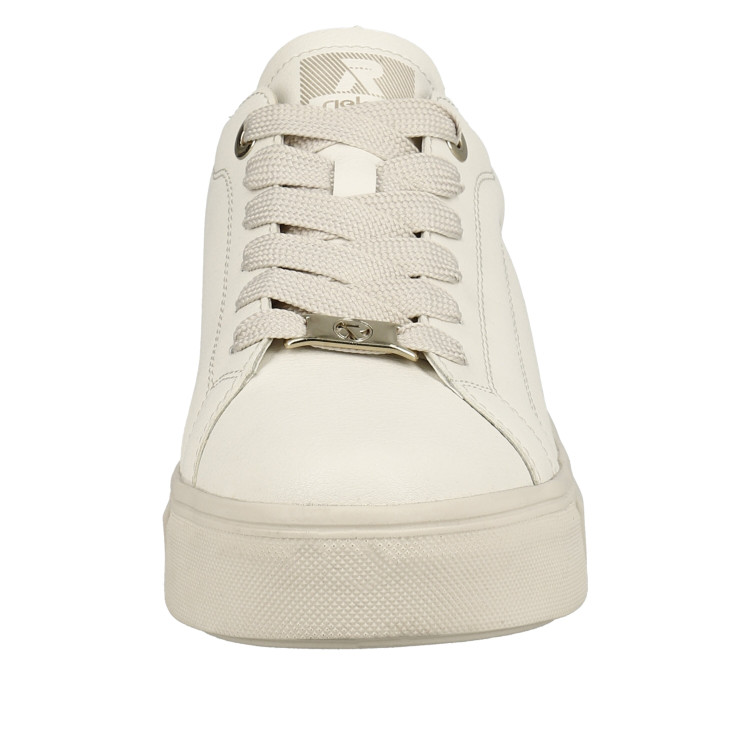 detail dámské sneakers Rieker EVOLUTION W0503-80 Bílá