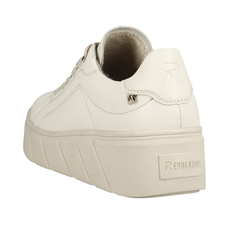 detail dámské sneakers Rieker EVOLUTION W0503-80 Bílá