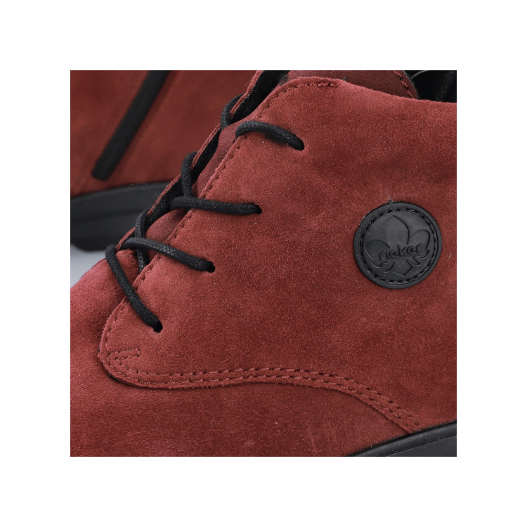 detail dámská kotníková obuv Rieker Z0022-35 Červená