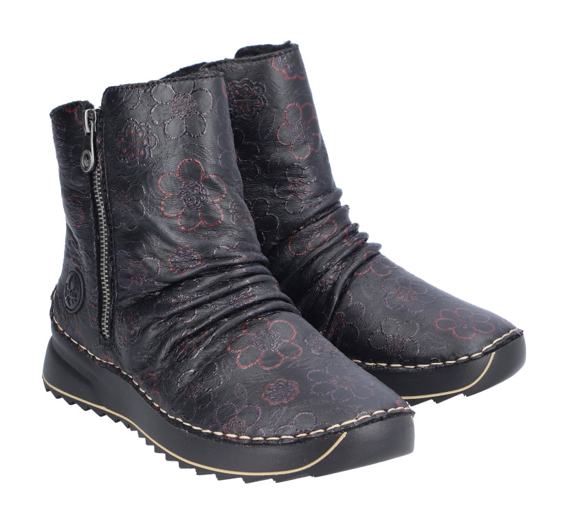 detail dámská kotníková obuv Rieker 51552-90 Multicolor