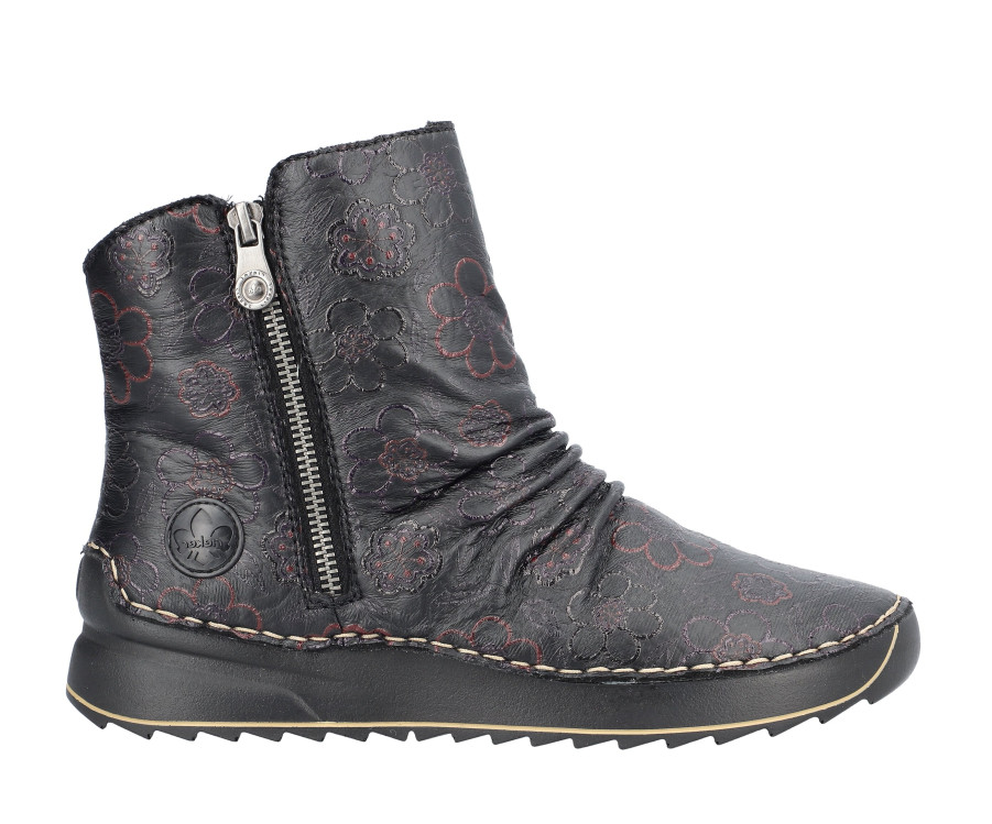 detail dámská kotníková obuv Rieker 51552-90 Multicolor