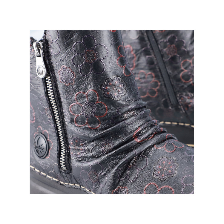 detail dámská kotníková obuv Rieker 51552-90 Multicolor
