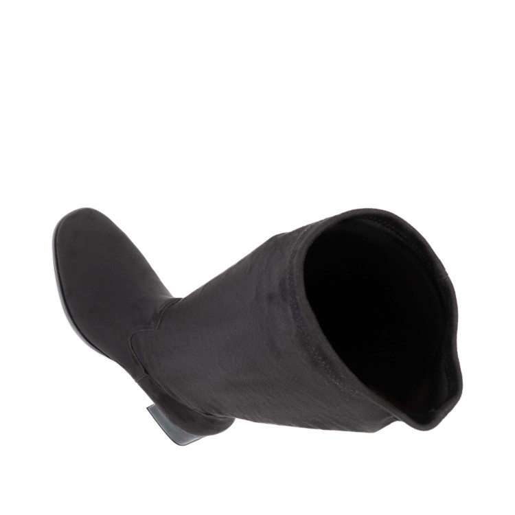 detail kozačky pro standardní lýtka (m) Remonte D0V82-02 Černá