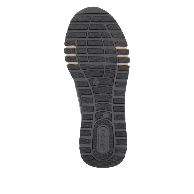 detail dámské sneakers Rieker 49003-00 Černá