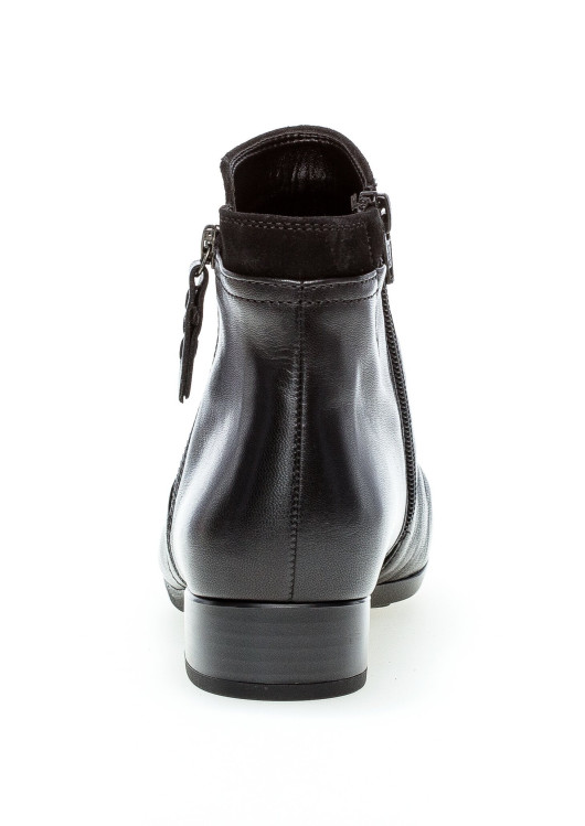 detail elegantní kotníková obuv Gabor 52.718.57 Černá
