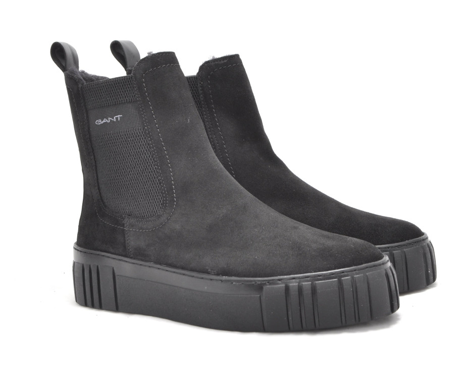 detail chelsea kotníková obuv GANT 29553786 Černá