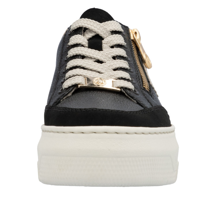 detail dámské sneakers Rieker M1912-00 Černá