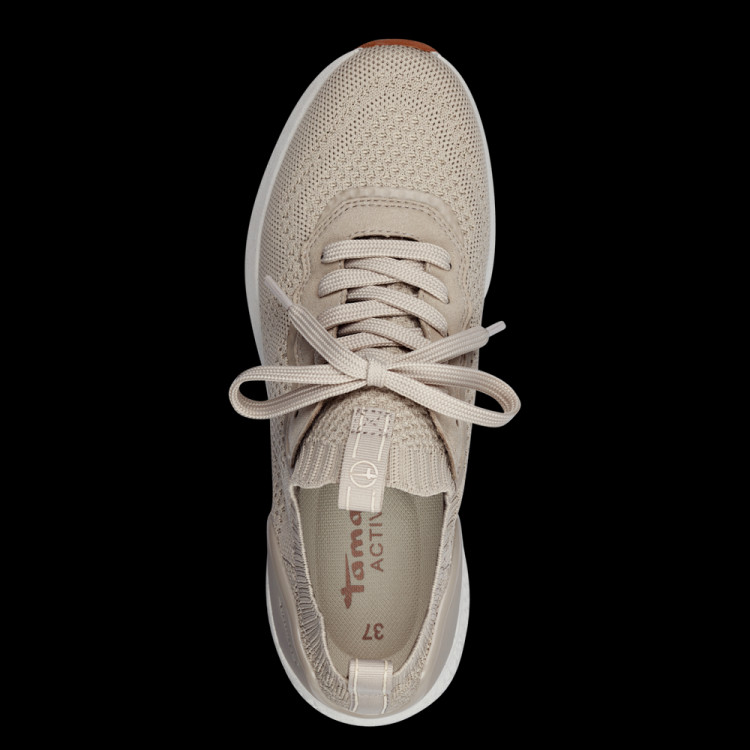 detail dámské tenisky pro halluxy TAMARIS 1-23714-42 498 Béžová