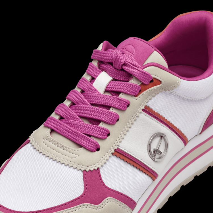 detail dámské sneakers Tamaris ESSENTIALS 1-23727-42 595 Růžová