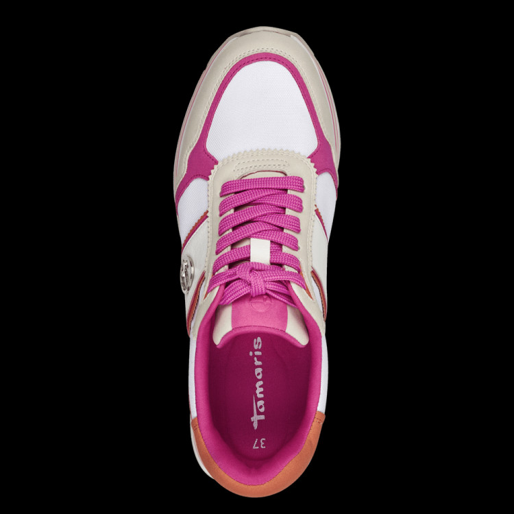 detail dámské sneakers Tamaris ESSENTIALS 1-23727-42 595 Růžová