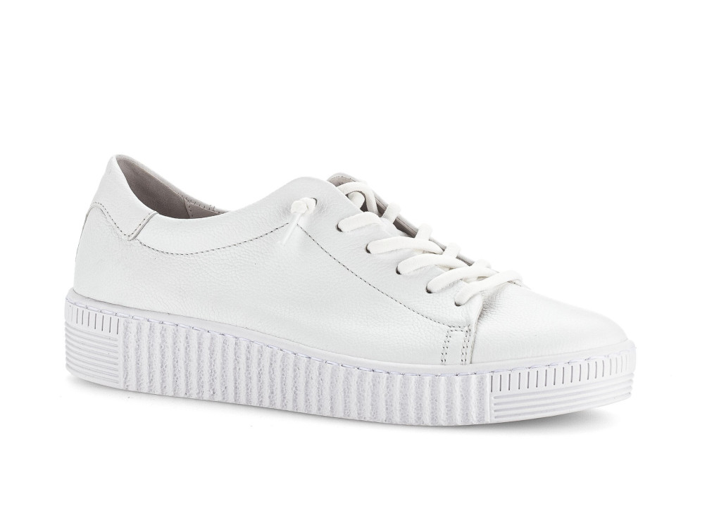 detail dámské sneakers Gabor 63.331.21 Bílá
