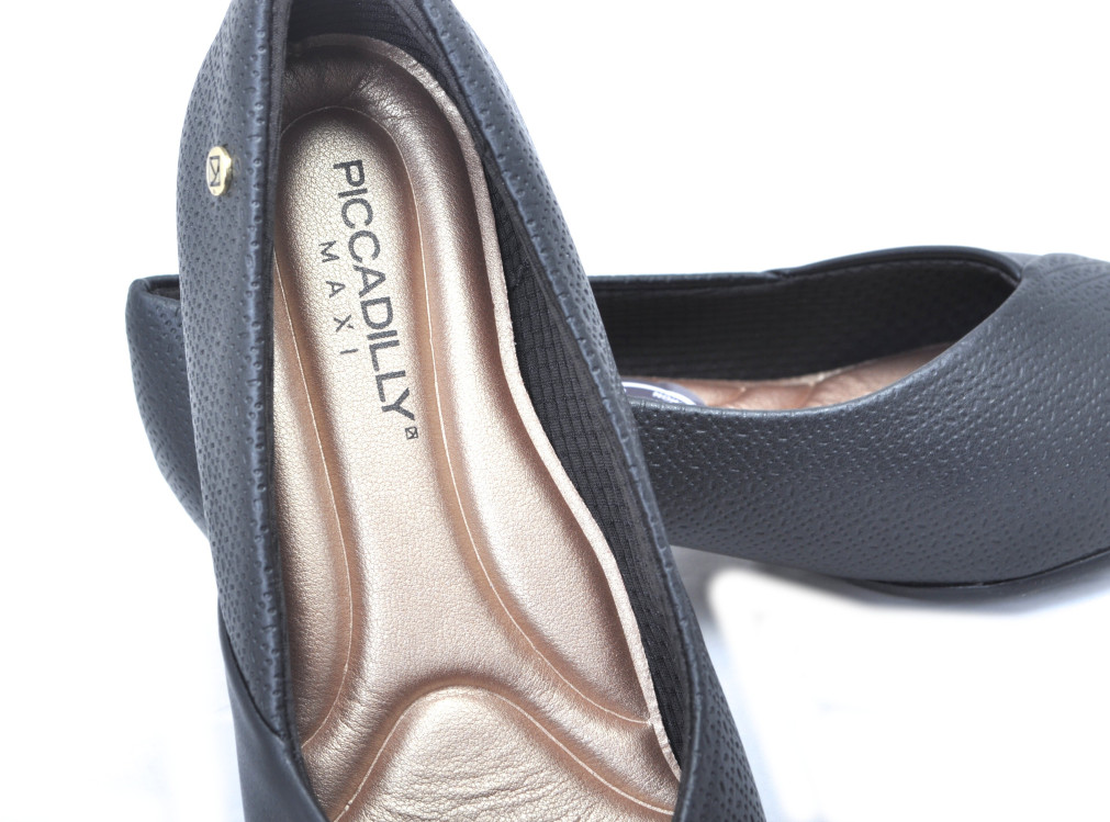 detail dámské lodičky pro halluxy PICCADILLY 32203500000022-25 Černá