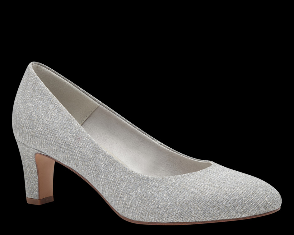 detail dámské lodičky Tamaris ESSENTIALS 1-22418-41 9A9 Stříbrná