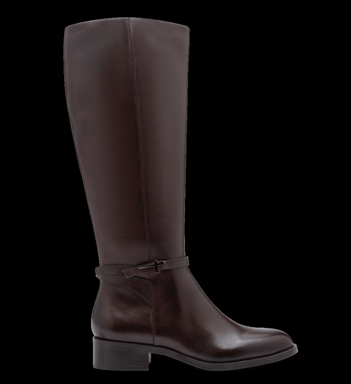 detail kozačky pro standardní lýtka (m) TAMARIS 1-25529-43 342 Hnědá