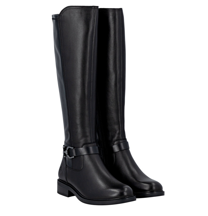 detail kozačky pro standardní lýtka (m) Remonte D2W77-00 Černá