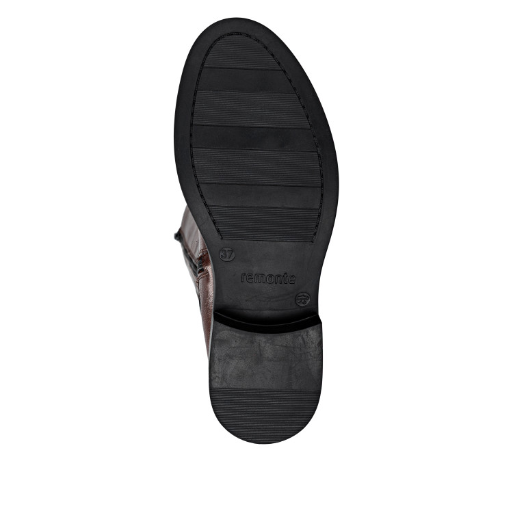 detail kozačky pro standardní lýtka (m) Remonte D2W77-25 Hnědá