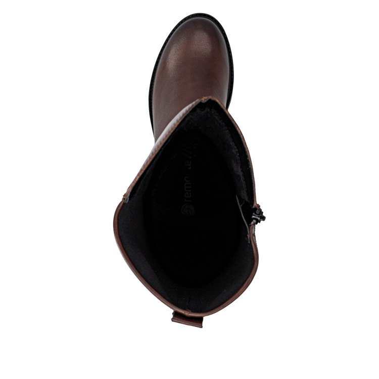 detail kozačky pro standardní lýtka (m) Remonte D2W77-25 Hnědá