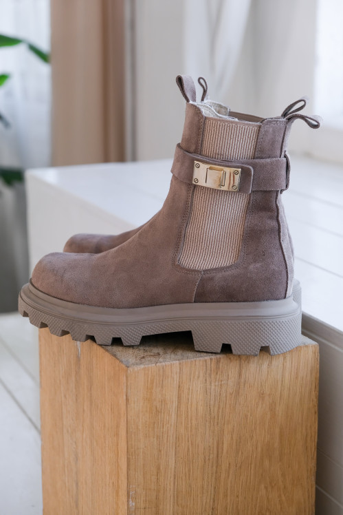 detail dámská kotníková obuv PS VIVIEN 38809 Hnědá