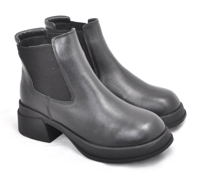 detail dámská kotníková obuv PS SIMONE 25-1301 Černá