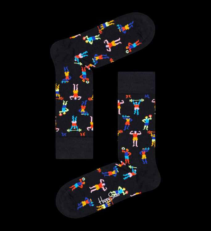detail ponožky HAPPY SOCKS XHEL09-0200 Multicolor