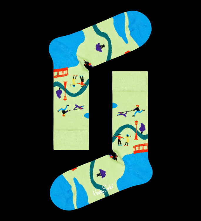 detail ponožky HAPPY SOCKS XITW09-7300 Multicolor