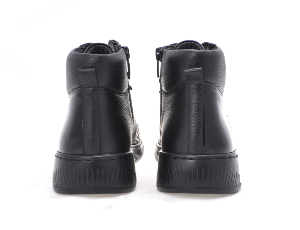 detail dámská kotníková obuv PÖLKING SCHUHE 990208-01 Černá