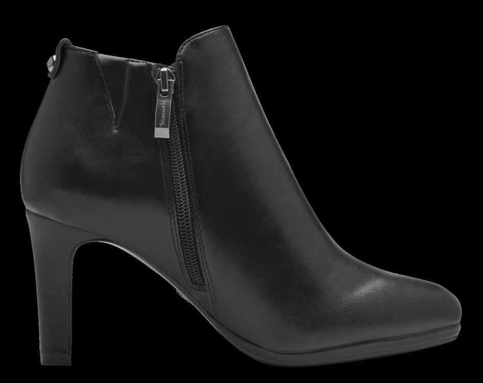 detail elegantní kotníková obuv TAMARIS 1-25306-41 Černá