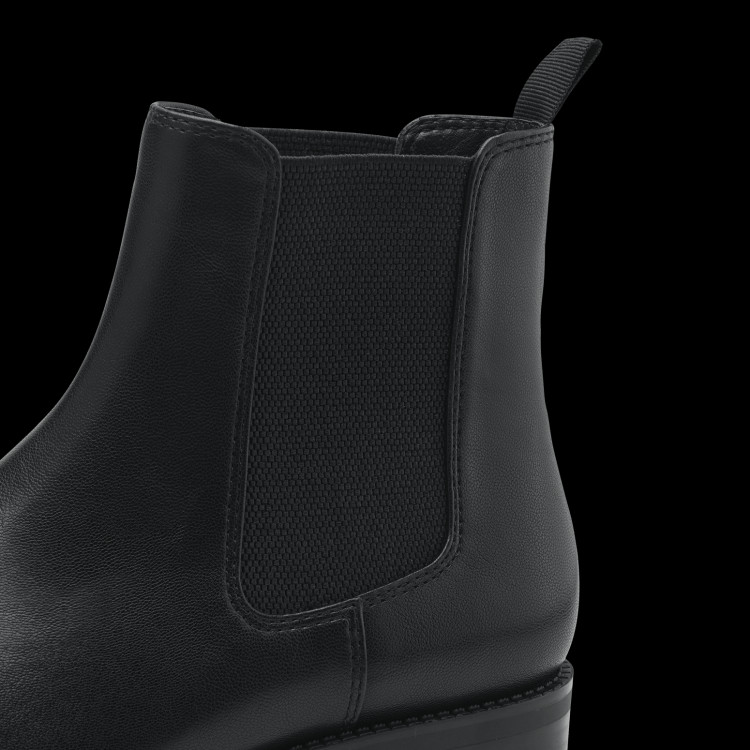detail chelsea kotníková obuv TAMARIS 1-25340-41 Černá