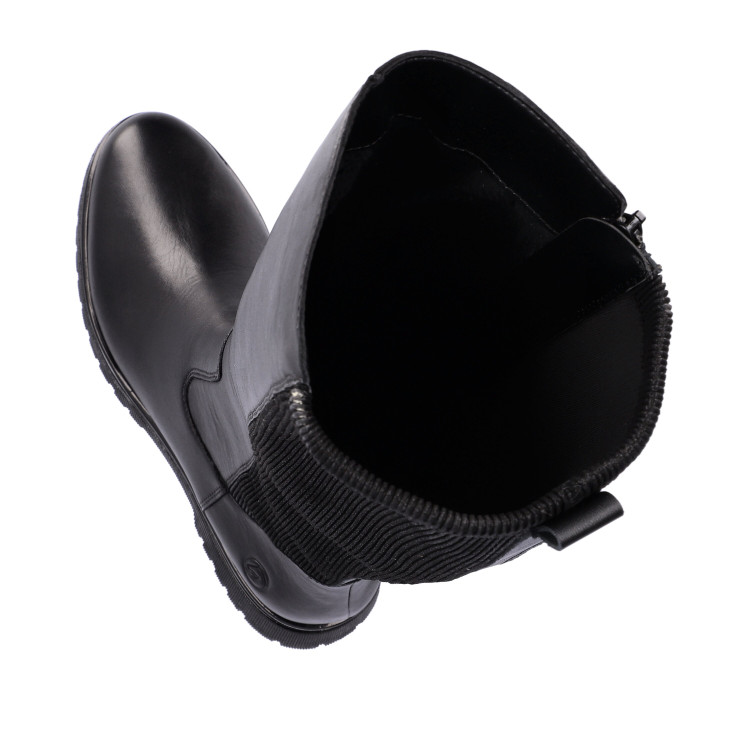 detail kozačky pro standardní lýtka (m) REMONTE D1B71-01 Černá