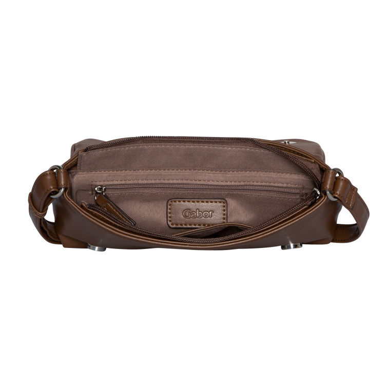 detail kabelka přes rameno GABOR BAGS 9333 230 Hnědá
