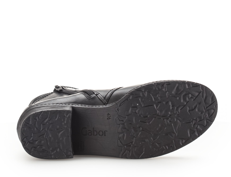 detail elegantní kotníková obuv GABOR 94.661.77 Černá