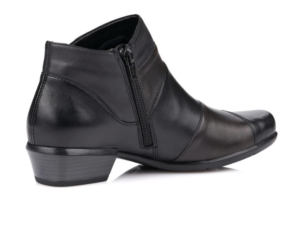 detail dámská kotníková obuv REMONTE R8370 Černá
