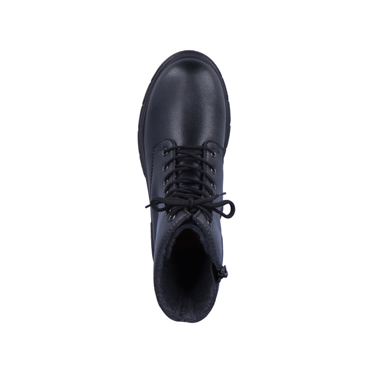 detail dámské kotníkové gladiátorky RIEKER Z9120-01 Černá