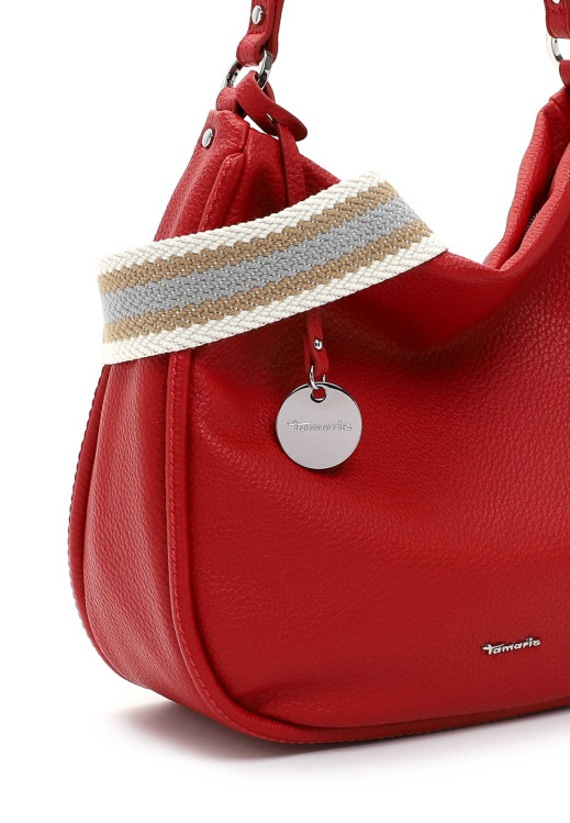 detail kabelka na rameno TAMARIS BAG 33624,600 Červená