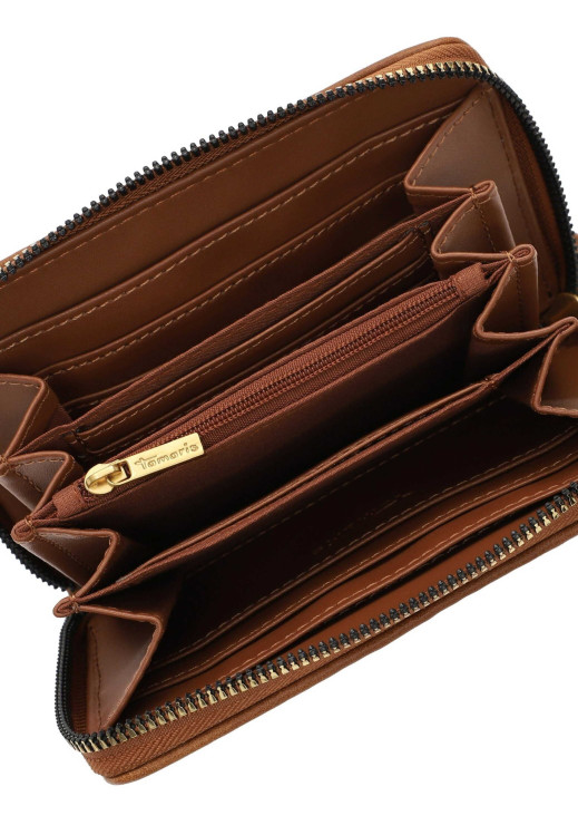 detail peněženky - střední formát TAMARIS BAG 33668,100 Černá