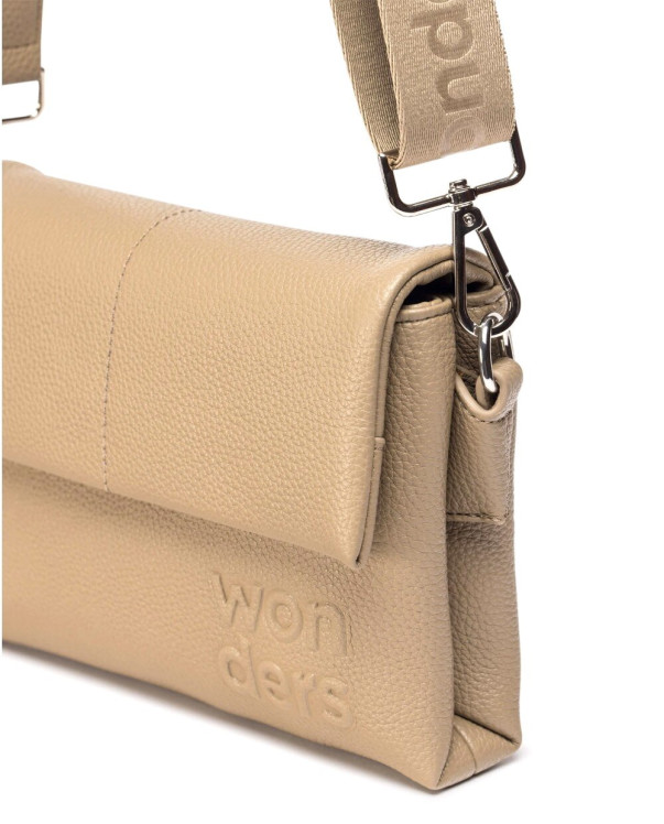 detail kabelky a tašky WONDERS WB-54020 Hnědá