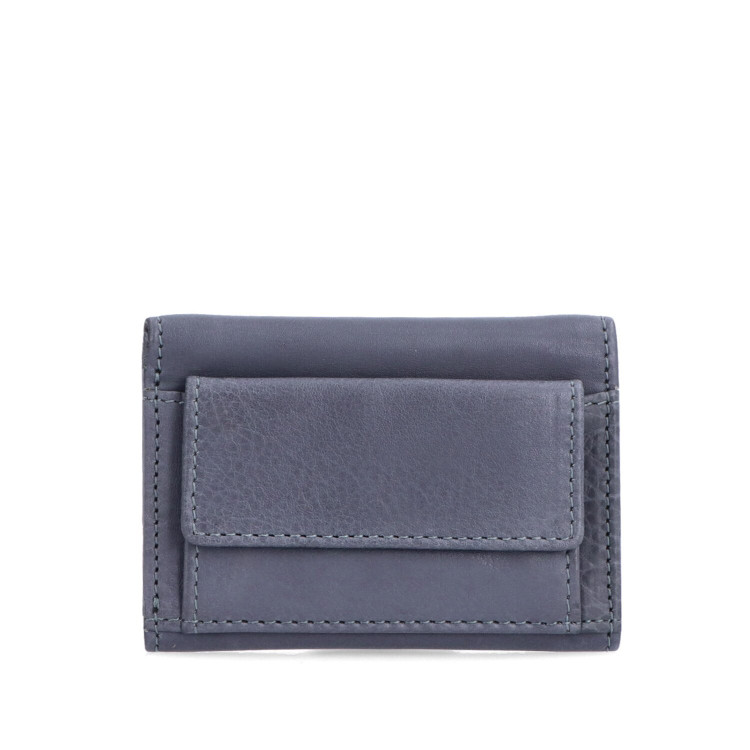 detail peněženky - malý formát Famito 5134 NB JE jeans Zelená