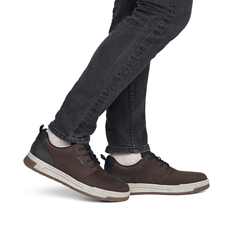 detail pánské polobotky Rieker 36005-25 Hnědá