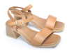 nahlad dámské elegantní sandály PETRA by ZONA P334 485 Hnědá