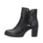 nahlad elegantní kotníková obuv Rieker Y2567-00 Černá